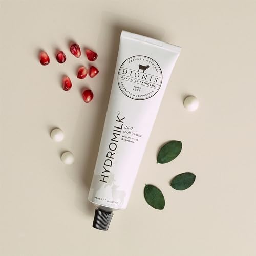 Dionis Hydromilk cream swirl shows rich, creamy texture for smooth skin