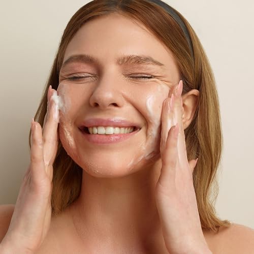 Dionis Goat Milk probiotic close-up reveals nourishing minerals for skin health.