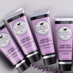 Dionis Goat Milk skincare sourced from US family farms with responsible ingredients