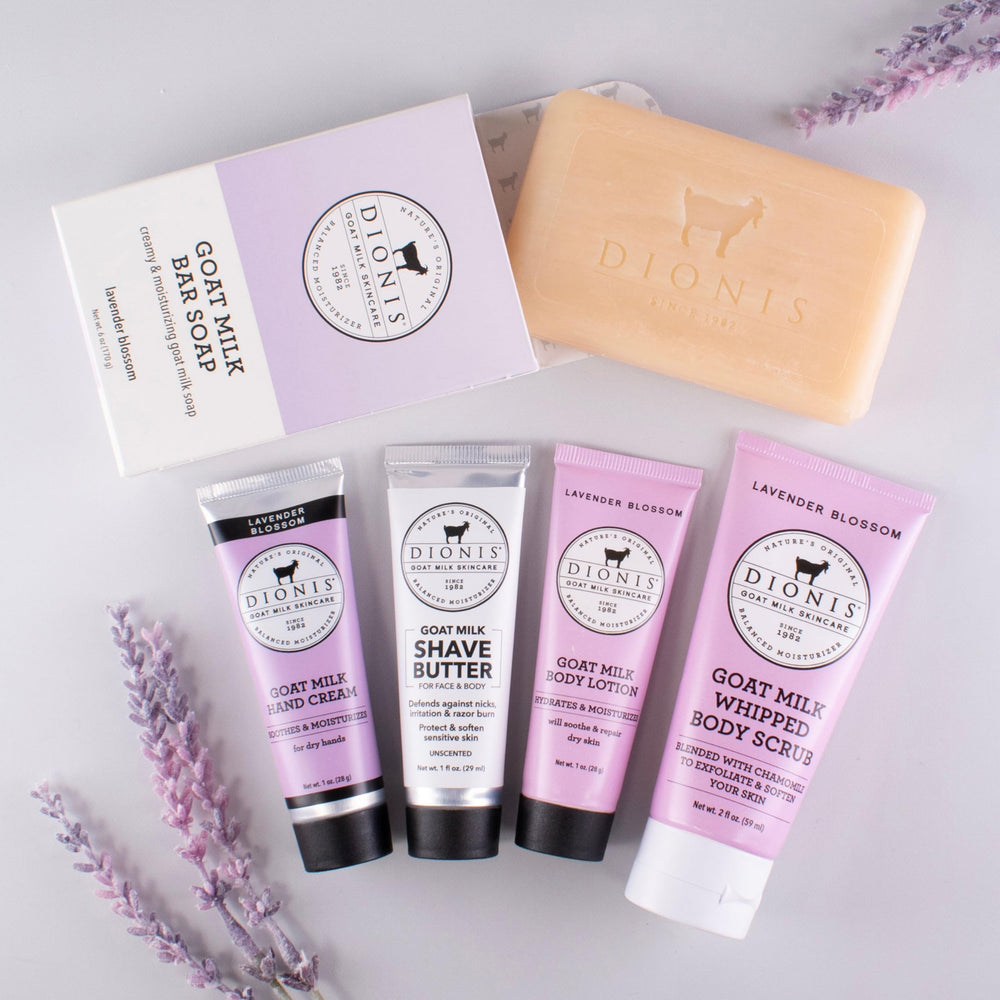 Dionis Lavender Blossom Goat Milk Body Lotion for light daily hydration