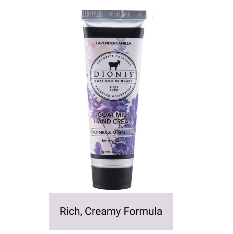 Dionis hand care ritual with Lavender Vanilla scent for daily pampering