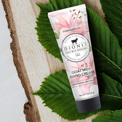 Dionis Nutty Vanilla hand cream with comforting vanilla aroma for cozy evenings
