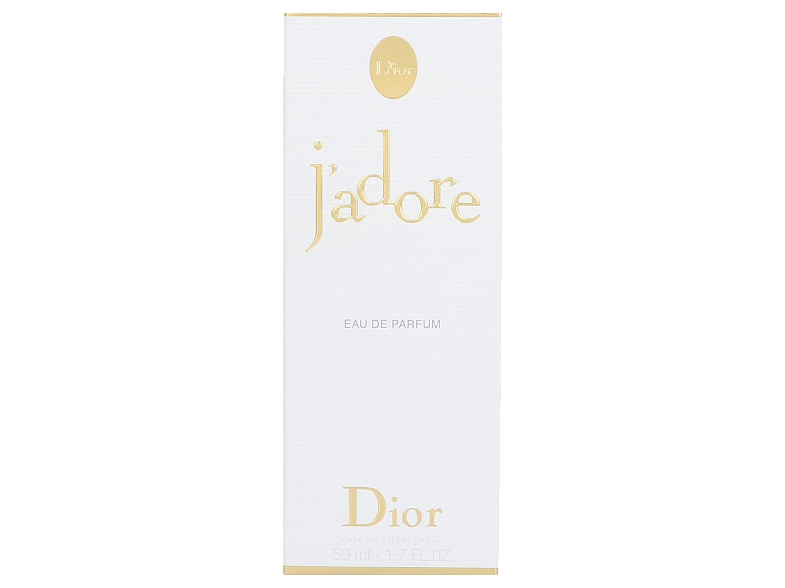 Dior J'Adore bottle front view, elegant presentation for romantic evening wear