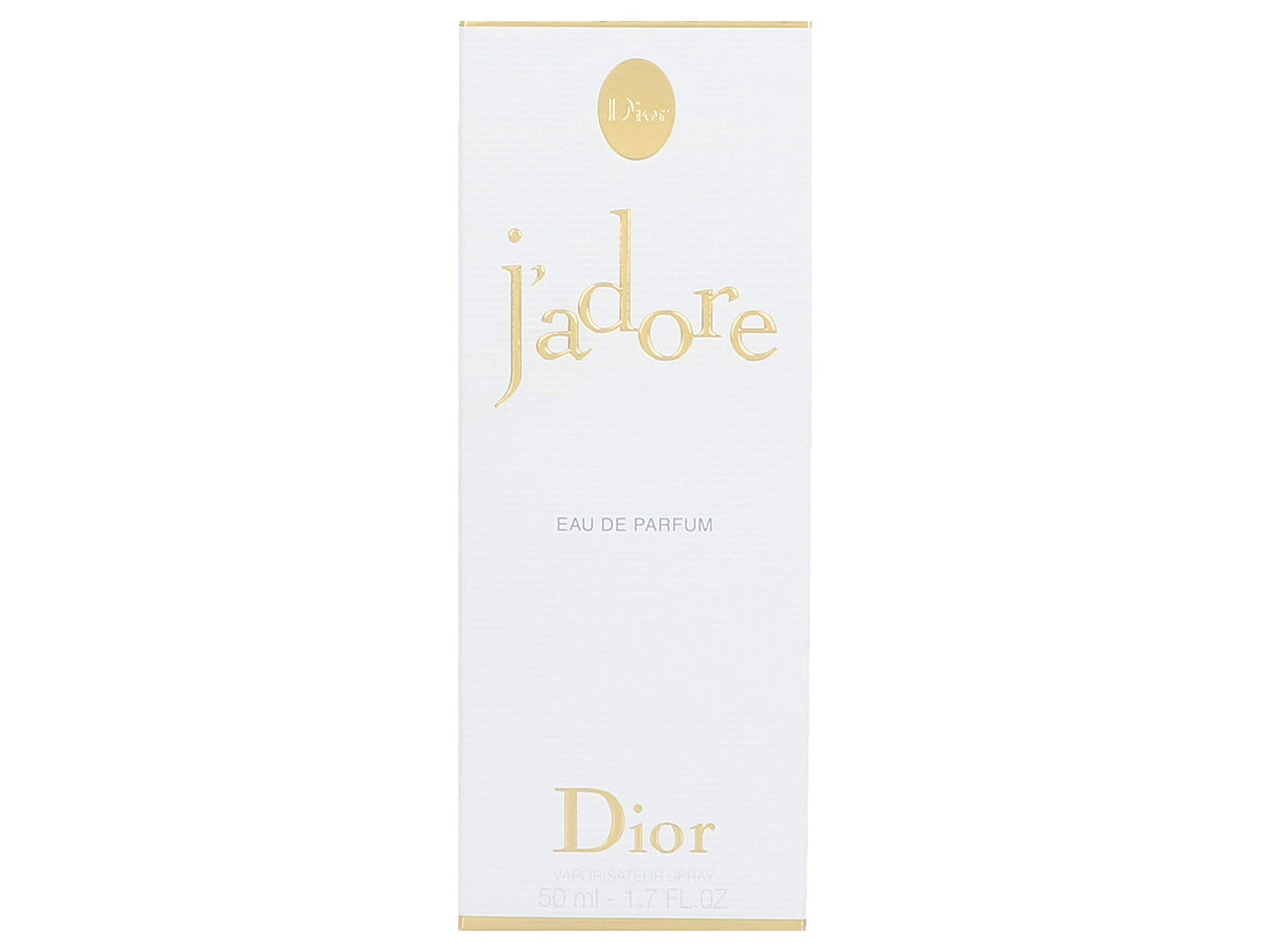 Dior J'Adore bottle front view, elegant presentation for romantic evening wear