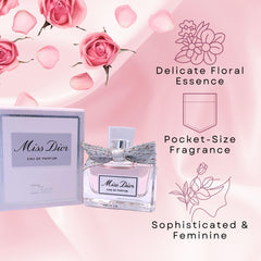Dior Miss Dior Blooming Bouquet Damascus-rose adds romantic floral heart