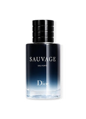 Dior Sauvage bottle front view, modern fragrance for daily confidence and style.