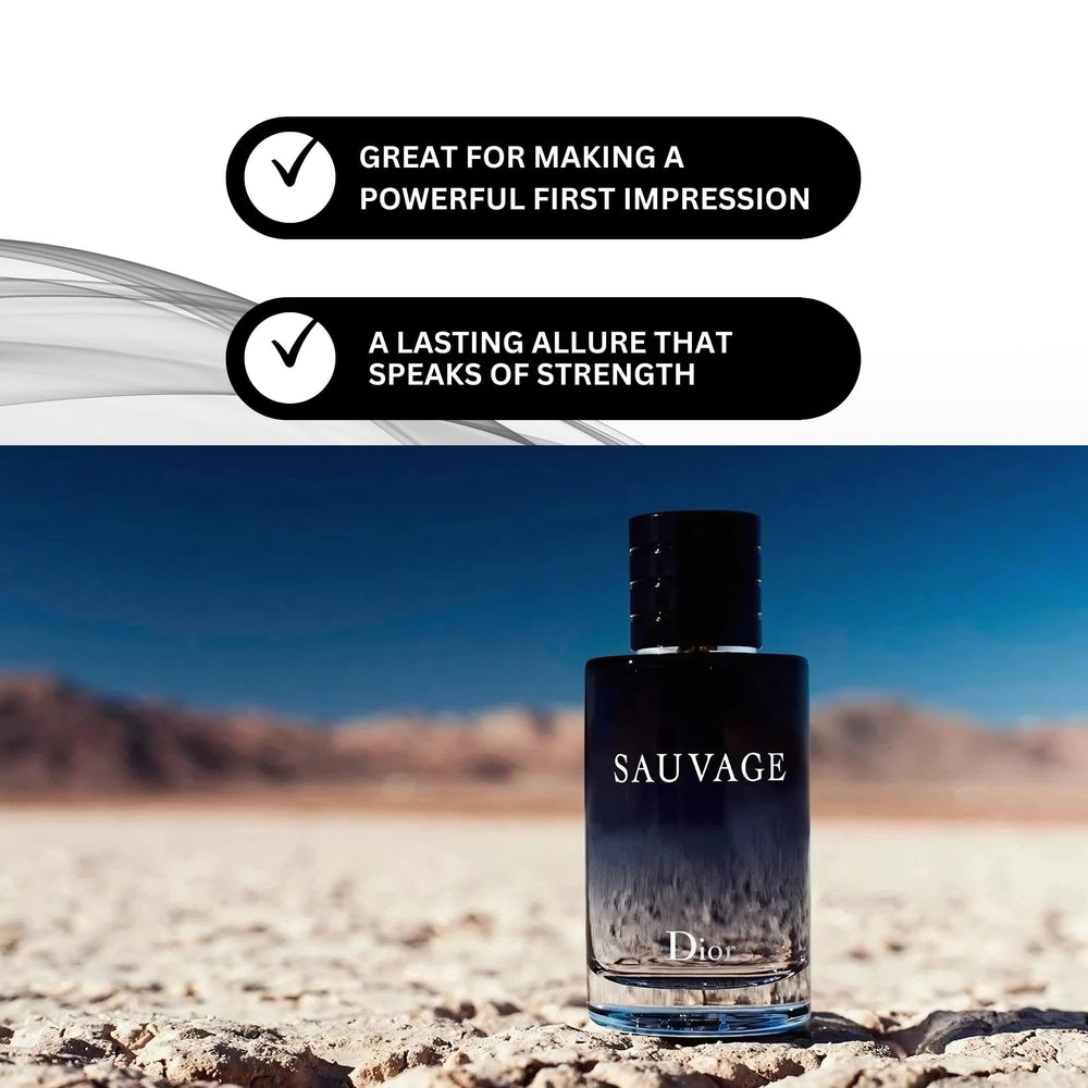 Dior Sauvage mini EDT travel case setup, perfect for on-the-go fragrance.