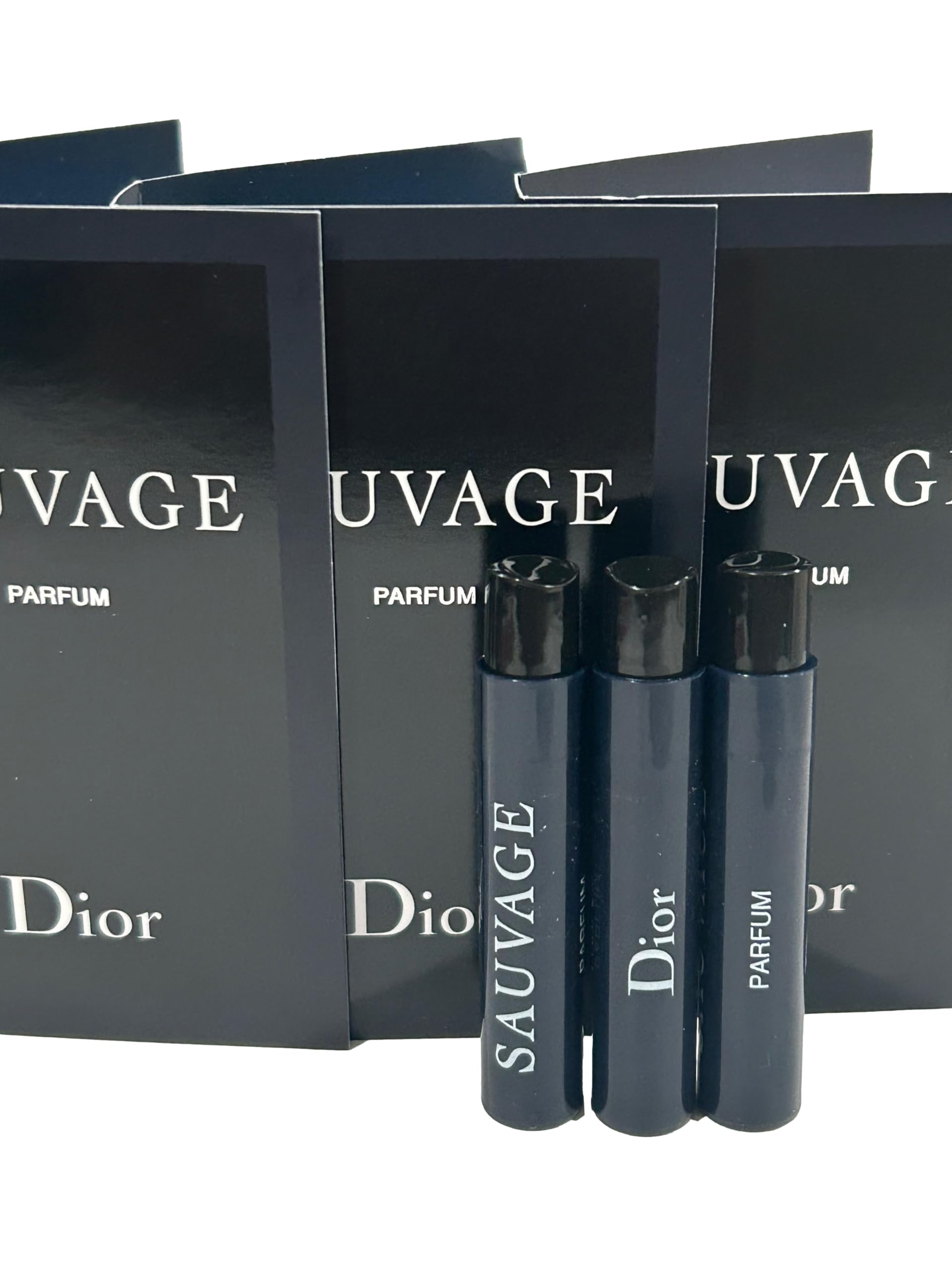 Dior Sauvage packaging display highlights luxurious gifting and shelf appeal.