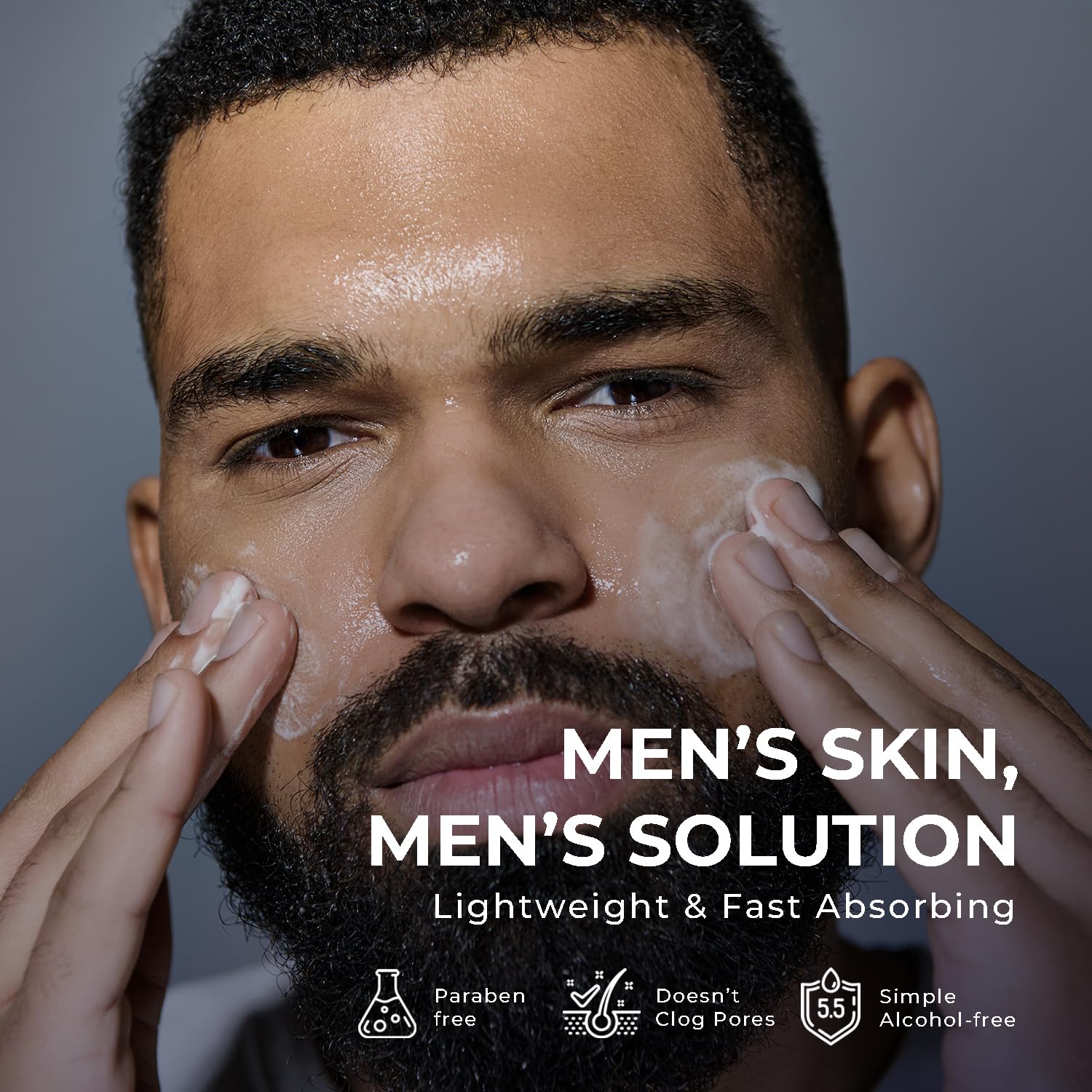 DIPSEVEN 6 in 1 cream texture during application for quick absorption.