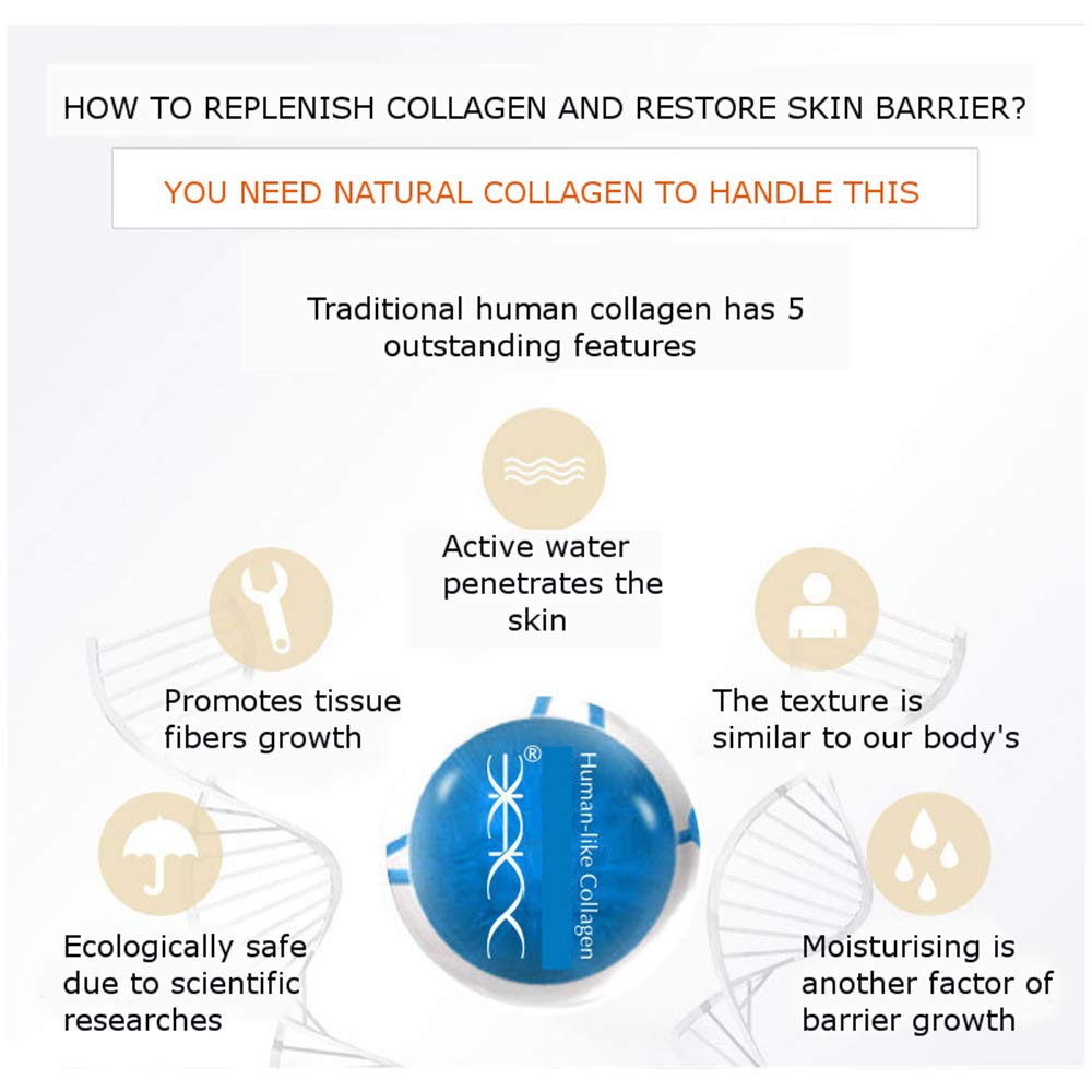 DISAAR Beauty Collagen Cream on skin with dewy finish and softness