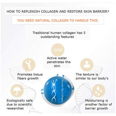 DISAAR Beauty Collagen Cream on skin with dewy finish and softness