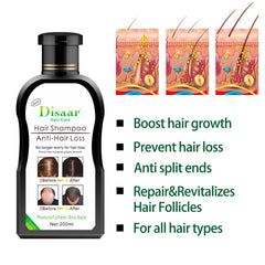 Lush foam from DISAAR Beauty shampoo for scalp cleansing