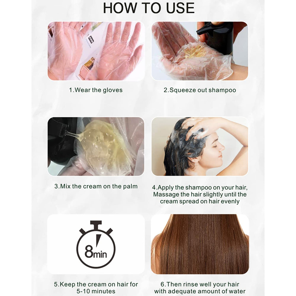 DISAAR Beauty Speedy Hair Color Shampoo contains natural ingredients and mild formula