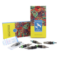 Professional tattoo workflow with consistent cartridge performance from Discover Device.
