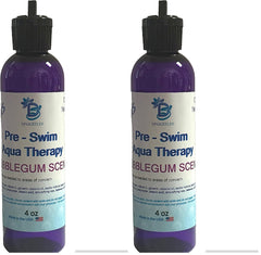 Diva Stuff Kids Pre-Swim Lotion bubblegum packaging for two bottles
