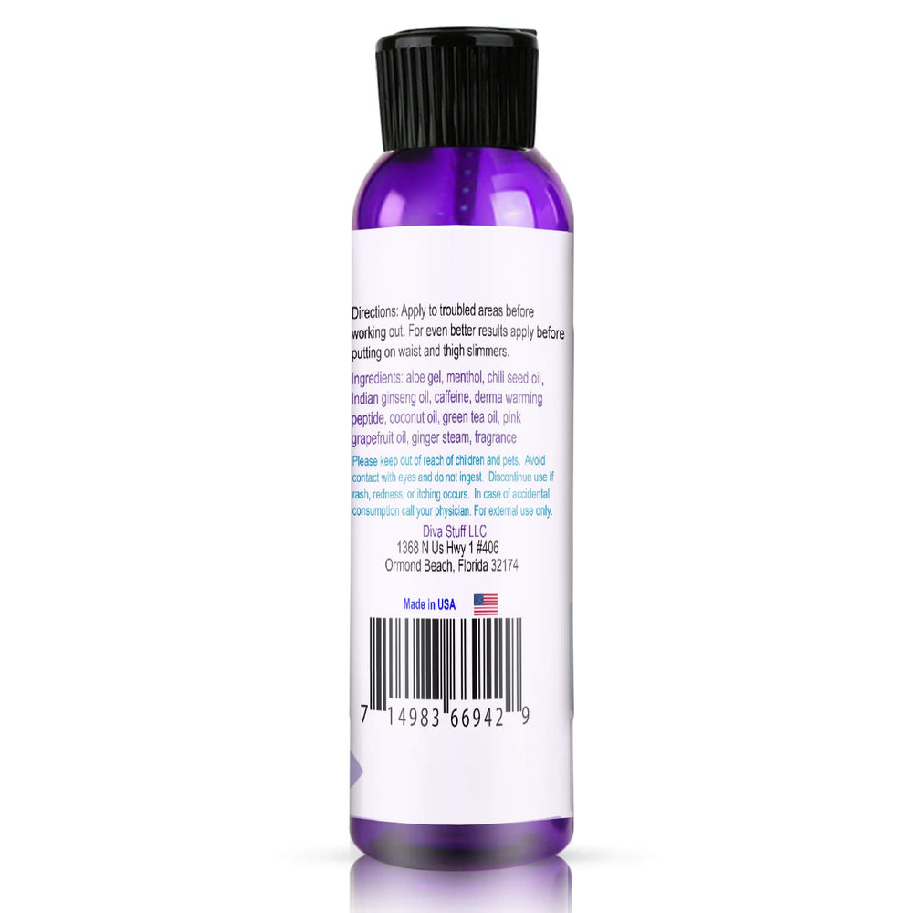 Two 4-ounce tubes in the Diva Stuff pack for routines.