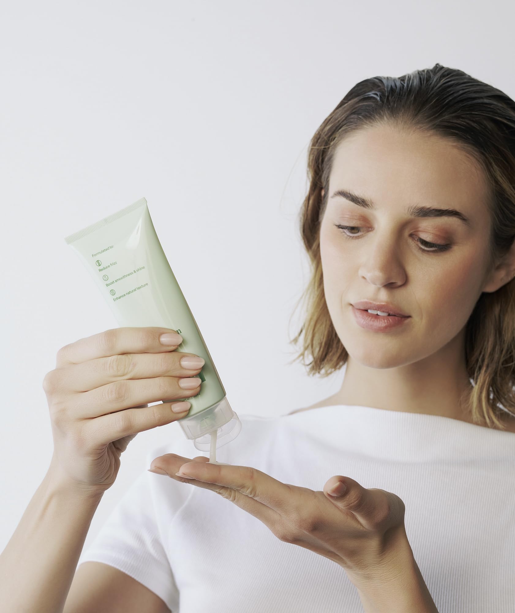 Divi Air Dry Cream reduces frizz for smoother hair.