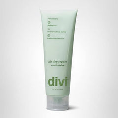 Model with defined curls after Divi Air Dry Cream.