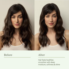 Divi Hydrating Conditioner pour close-up highlighting soothing botanical extracts.
