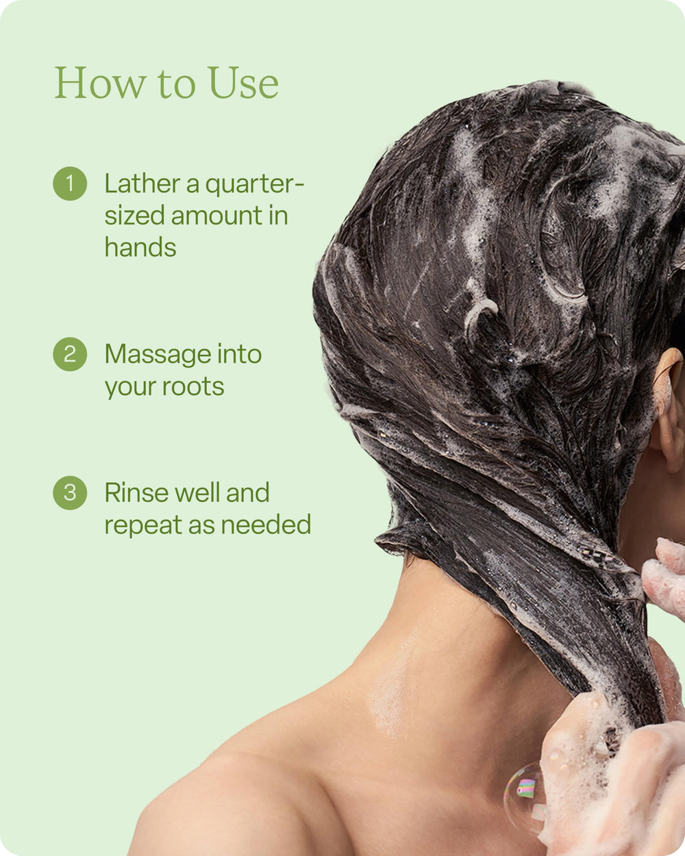 Divi Hydrating Shampoo on bathroom shelf highlighting vegan and cruelty-free label.