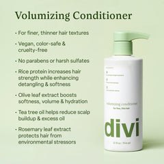 Divi Major Volume Bundle hair volume result suggests a bouncy, fuller style potential.