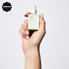 Divi Scalp Serum application on scalp targets thinning areas for fuller appearance