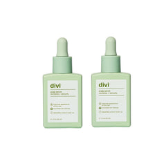 Divi Scalp Serum bottle front view for daily scalp nourishment.