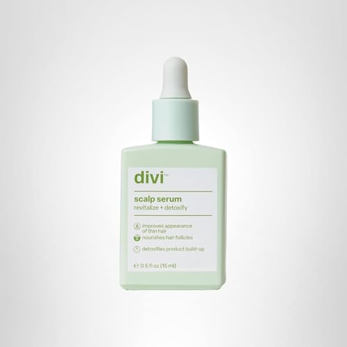 Divi Scalp Serum compact 15ml packaging for travel-friendly care