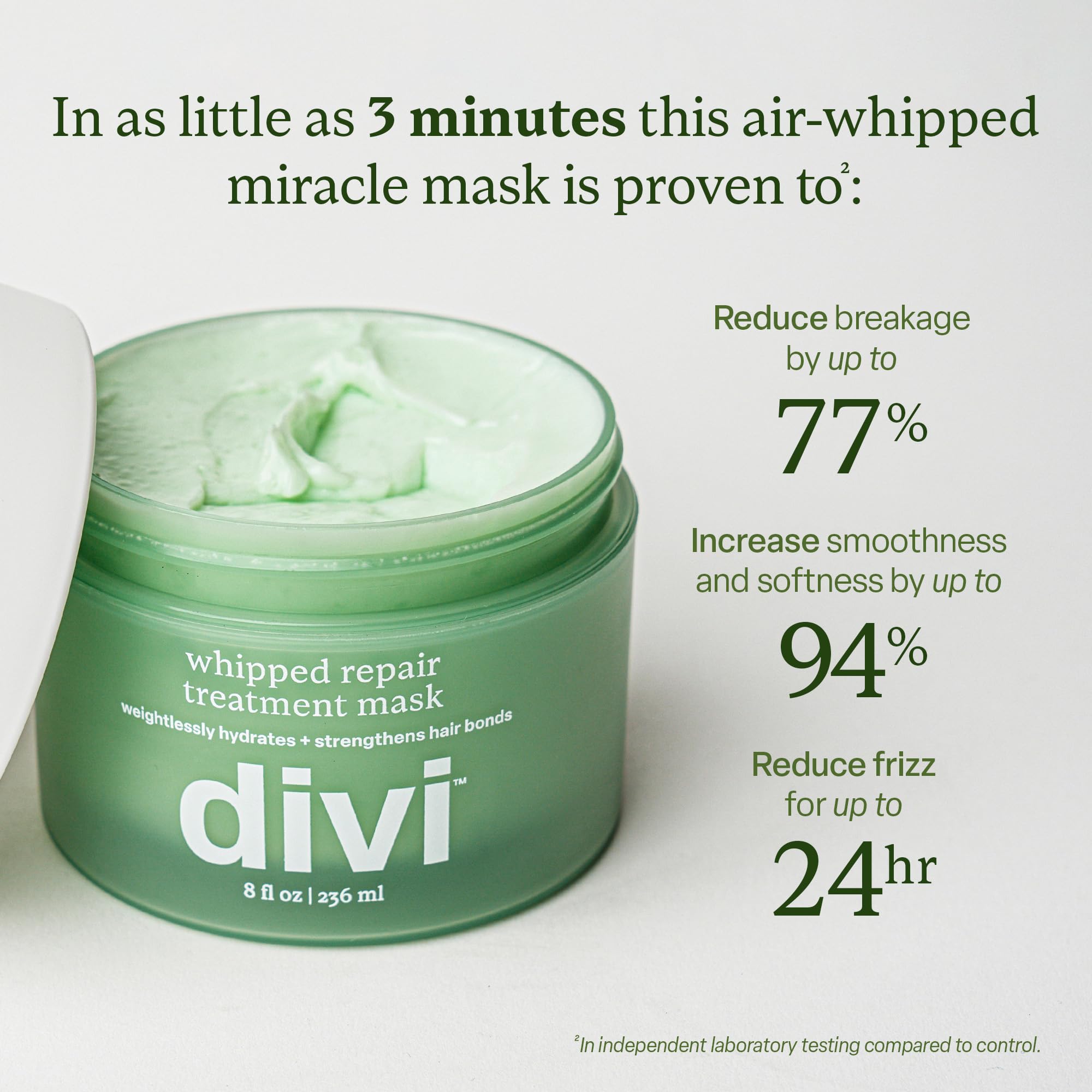 Divi spa-scene setup suggesting premium, spa-like scalp care routine