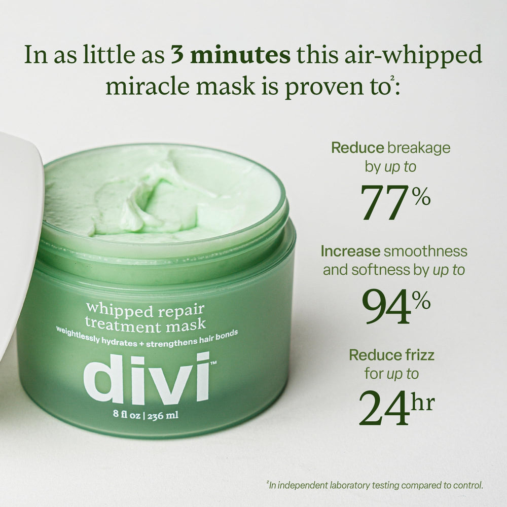 Divi spa-scene setup suggesting premium, spa-like scalp care routine