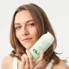 Styled hair shows smooth, polished finish from Divi Strand Styling Cream.
