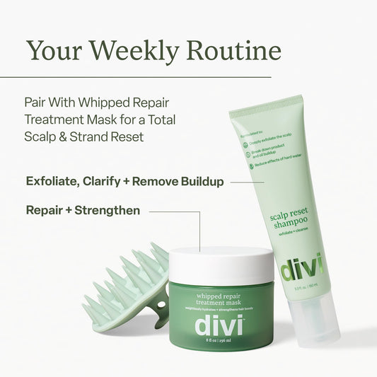 Divi whipped repair mask jar for quick bond repair in minutes