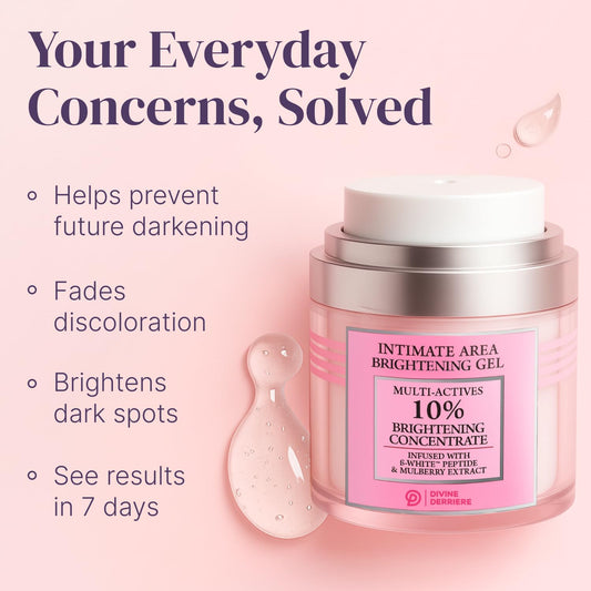 Divine Derriere bottle dark spot remover for quick on the go use and even tone