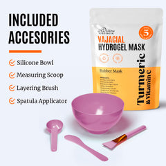 Divine Derriere Vajacial mask on skin for cooling relief after waxing