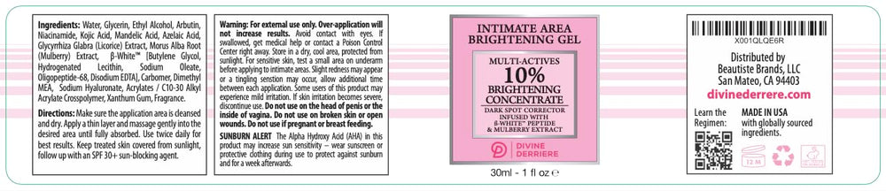 Divine Derriere soft glow skin outcome with daily use