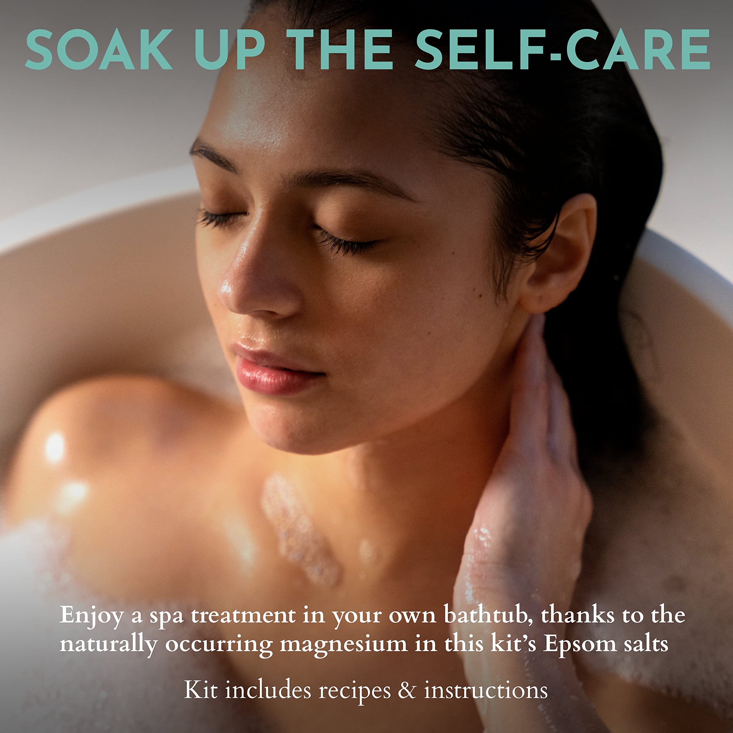 DIY Gift Kits epsom salts for a soothing soak.