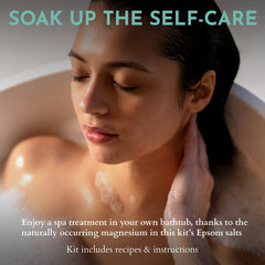 DIY Gift Kits epsom salts for a soothing soak.