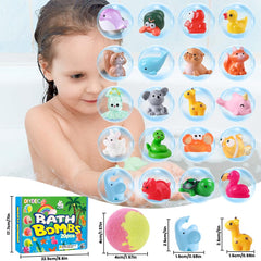 DIYDEC bath bombs release rich fragrances to enhance bath relaxation