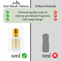 Dizurde Musk Al Tahara layering-use idea to soften strong scents.
