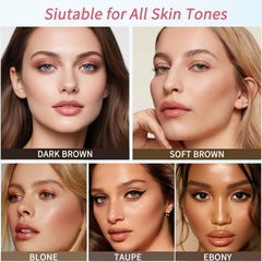Dmktu Eyebrow Stamp for precise application and defined brows all day.