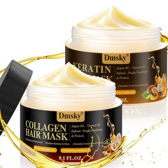 Dmsky hair mask bottle for damaged hair delivering deep hydration