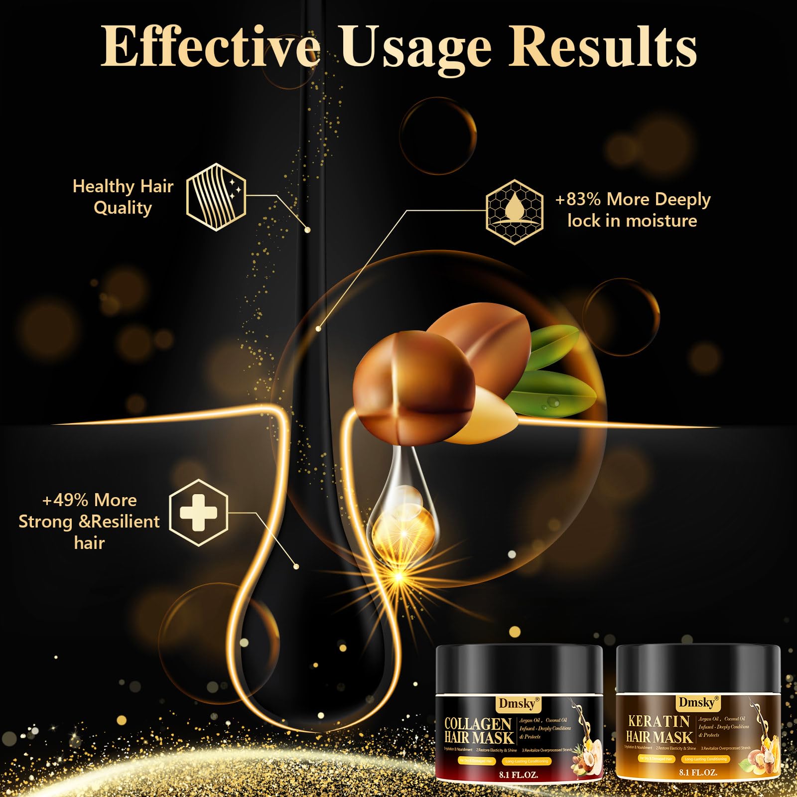 Dmsky Moroccan nut oil detail signaling enhanced moisture