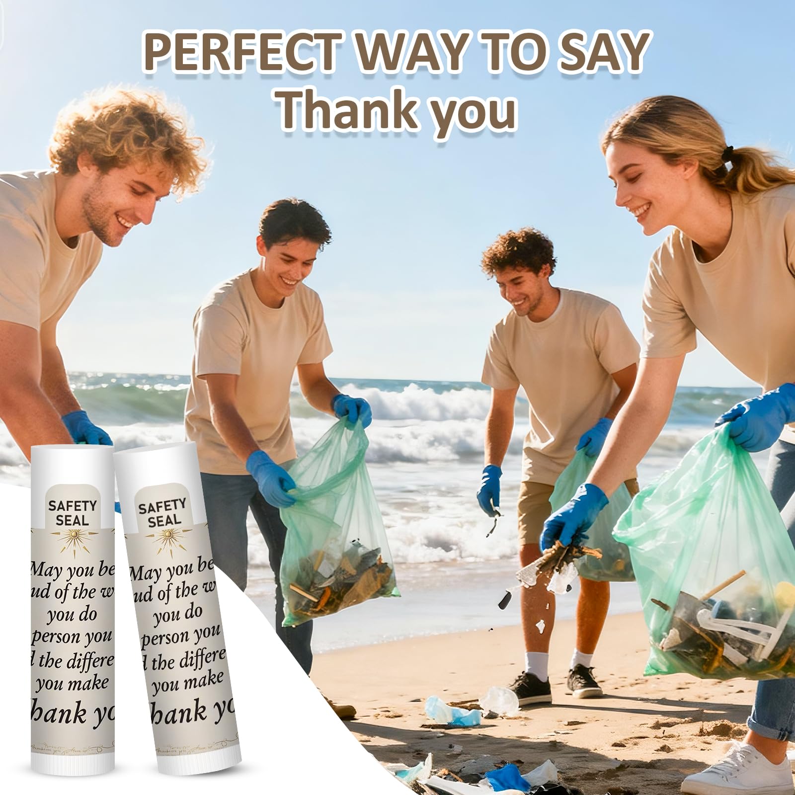 Dmsky gift-ready lip balm set suits employee appreciation and volunteers