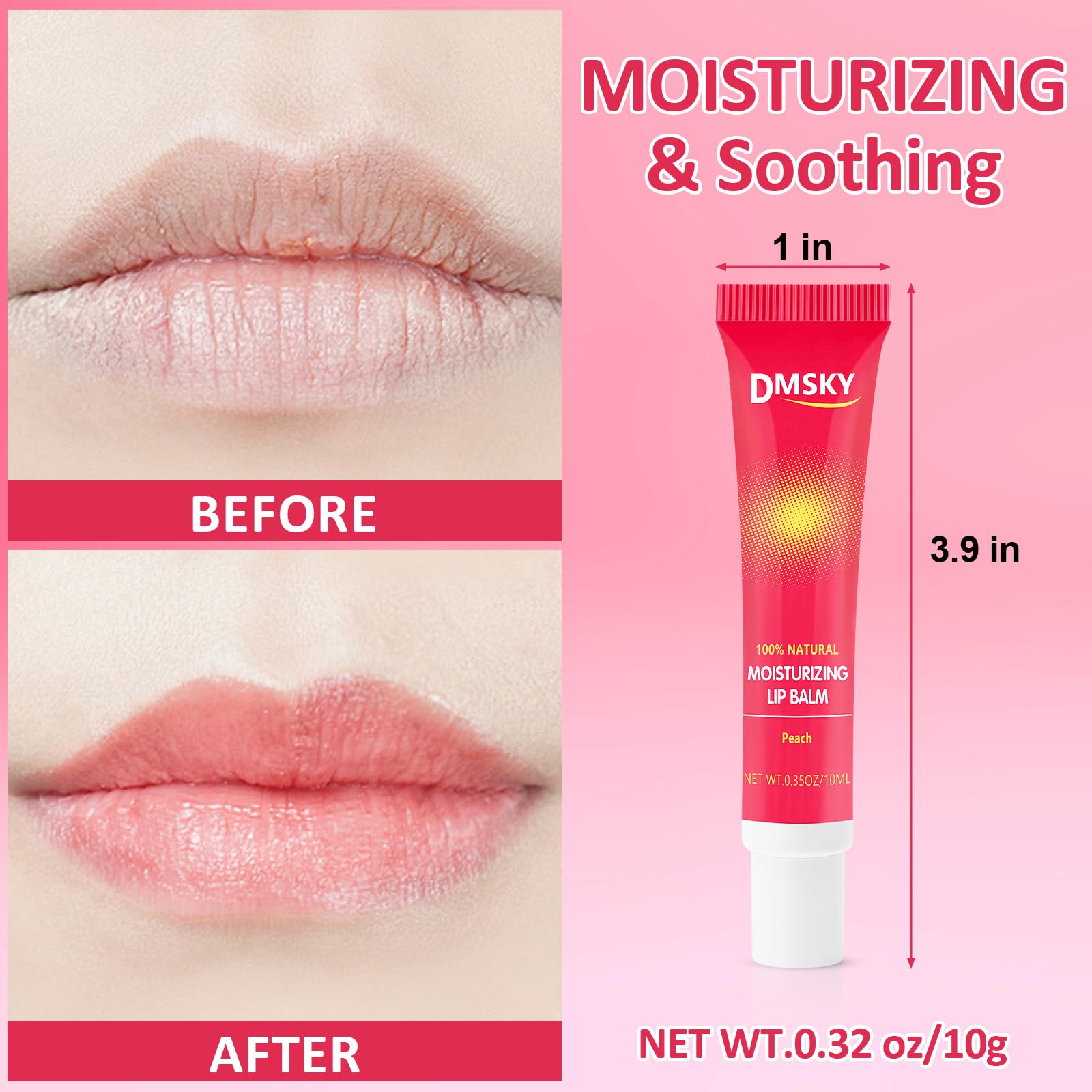Dmsky lip gloss packaging looks gift-ready for celebrations.