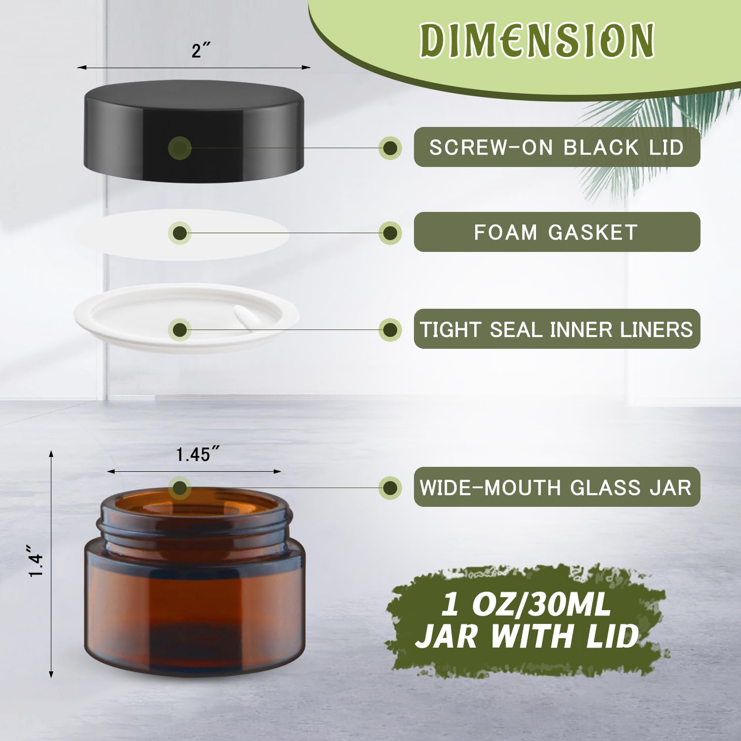 DMuuuDM inner liner ensures a secure seal for travel-friendly, leak-free storage