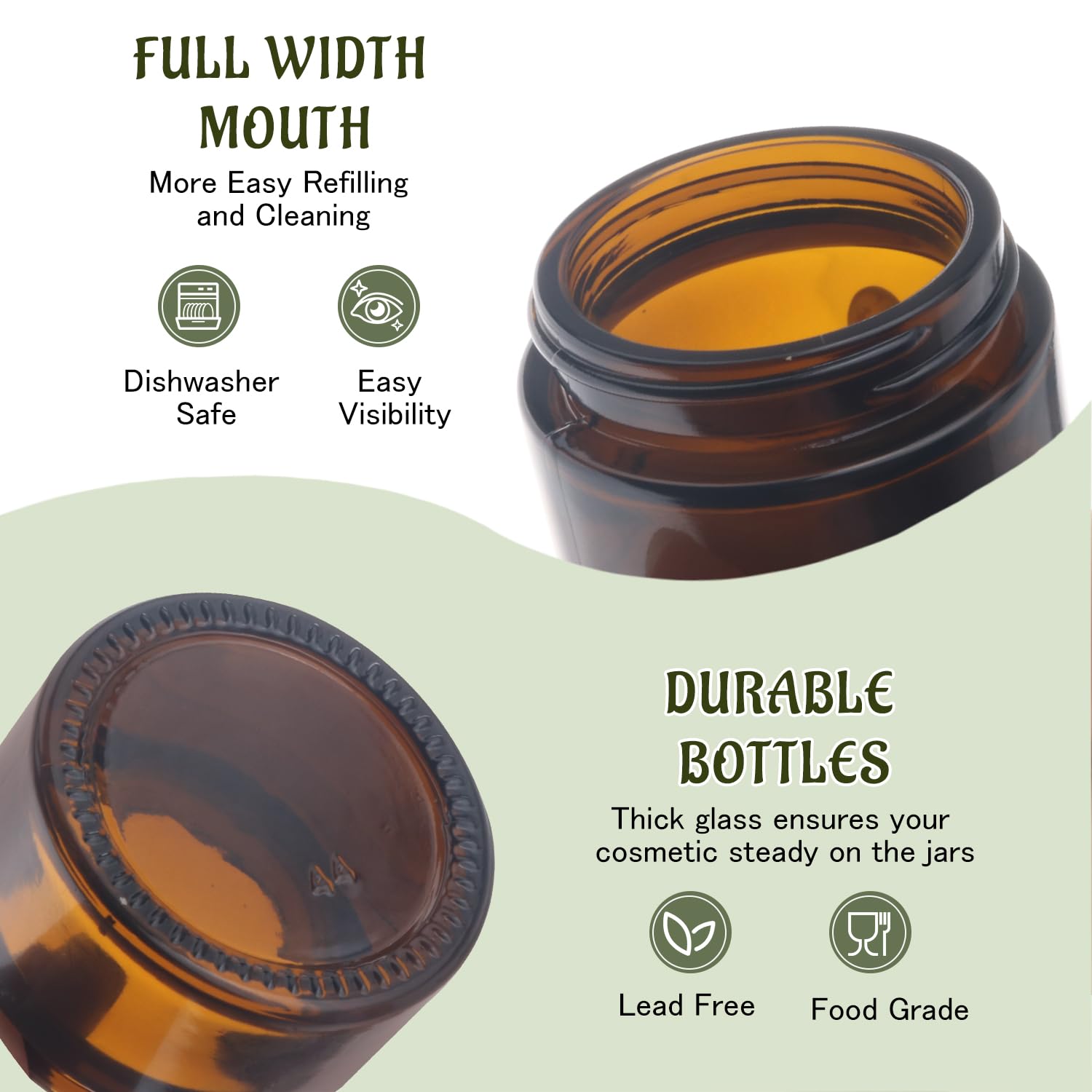 DMuuuDM 1oz travel pack shows compact, portable jars easy to carry