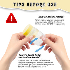 DMuuuDM compact travel-size tubes ideal for on-the-go deodorant and balm sticks.