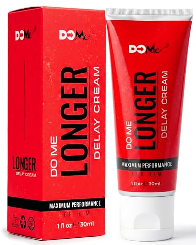 Do Me Delay Cream bottle closeup showing premium packaging for longer-lasting moments.
