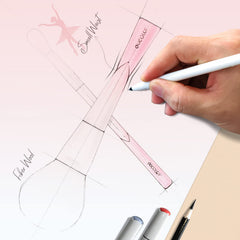 Docolor contour brush provides precise sculpting for defined features