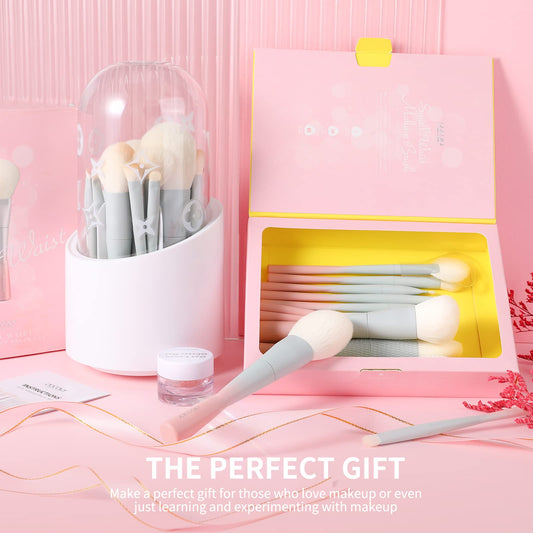 Docolor eye brushes with dense bristles for precise blending and detailing